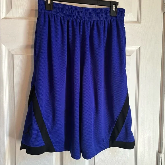 Blue and Black Jordan Athletic Shorts - Picture 2 of 3